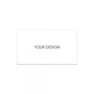 Plain white with your design